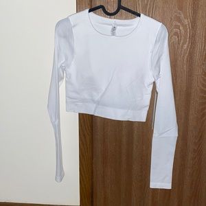 Brand new lululemon ebb to street long sleeve. Size 6 white